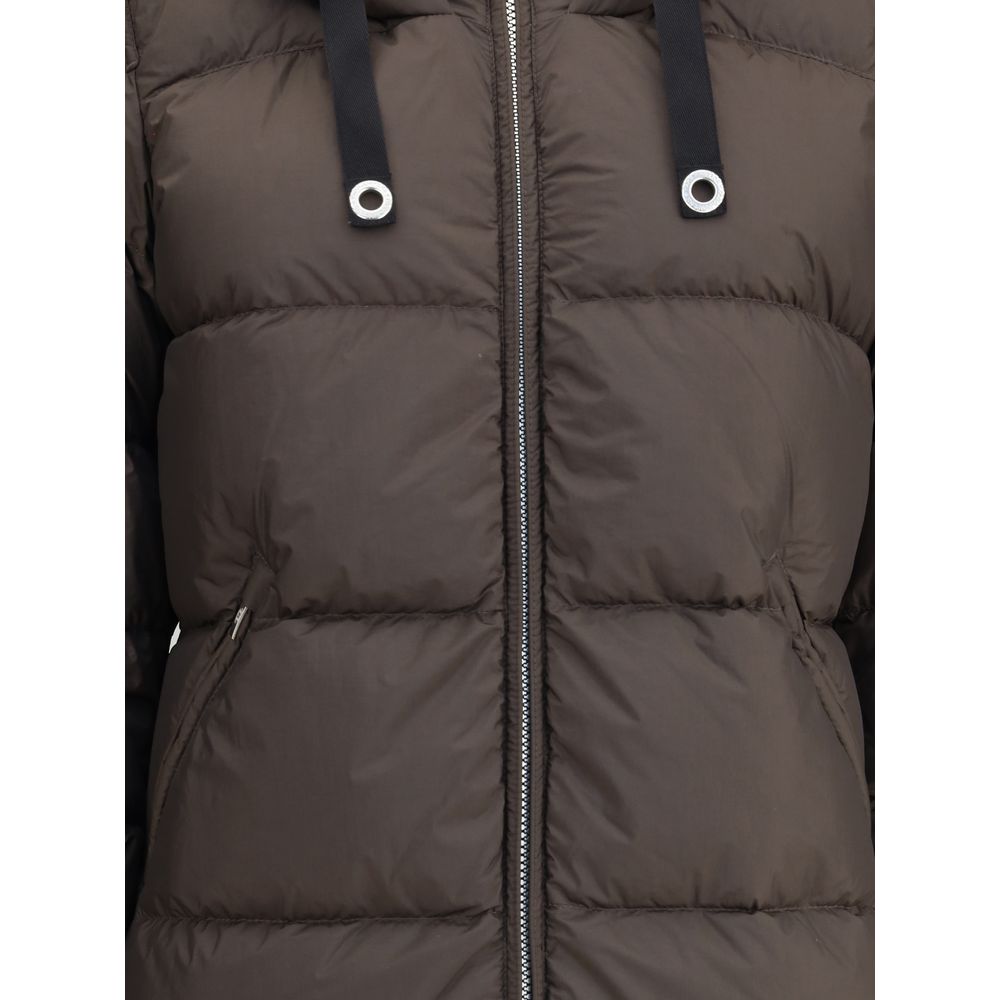 Panda long hooded Down Jacket - ventzia