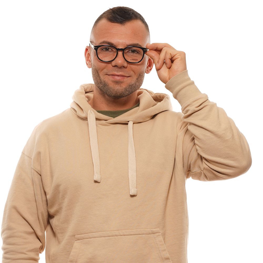 Black Unisex Glasses Frame - ventzia