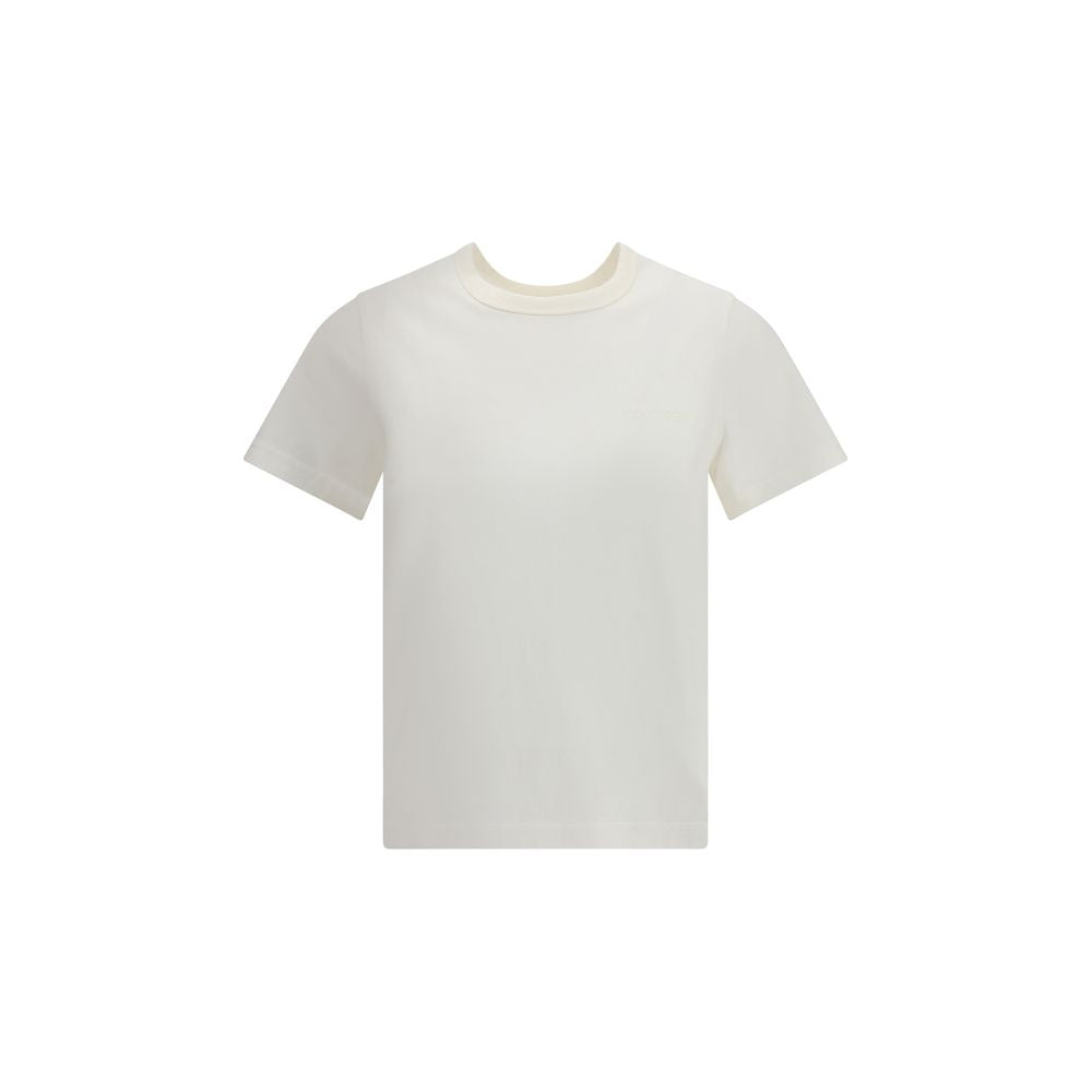 White Cotton T-Shirt - ventzia