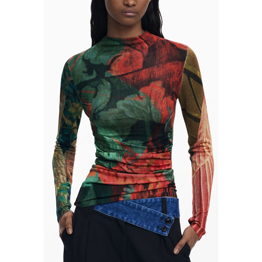 Green Viscose Sweater - ventzia
