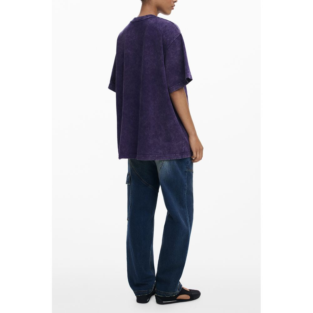 Purple Cotton T-Shirt