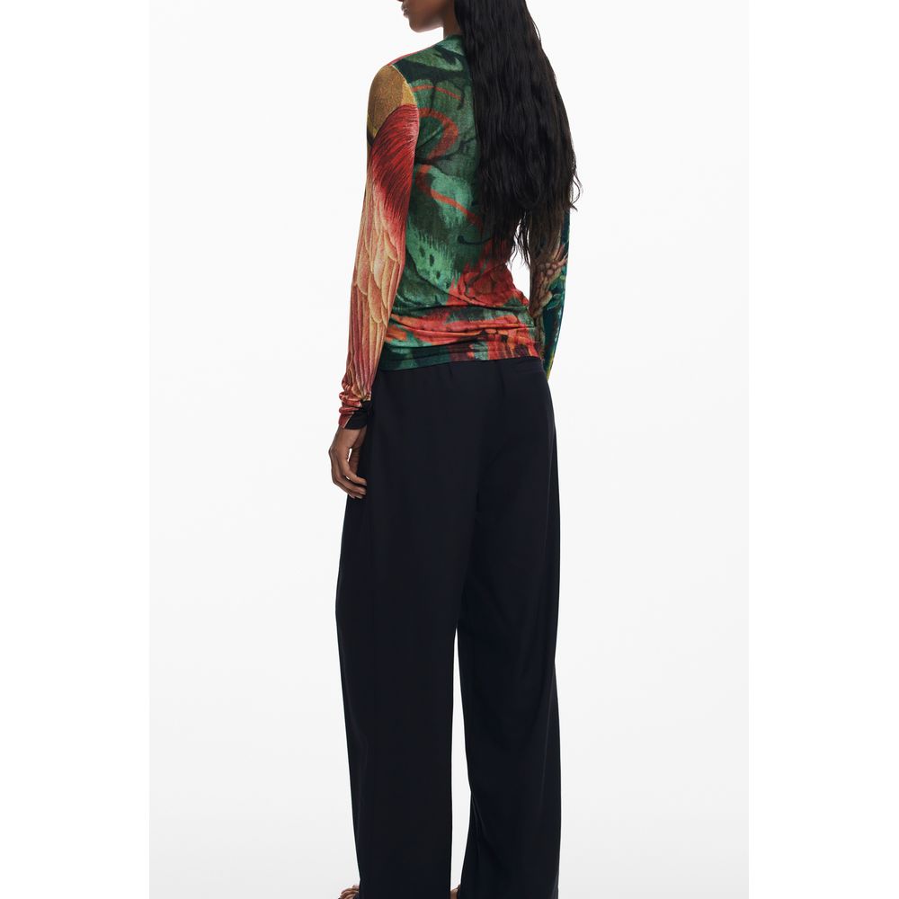 Green Viscose Sweater - ventzia