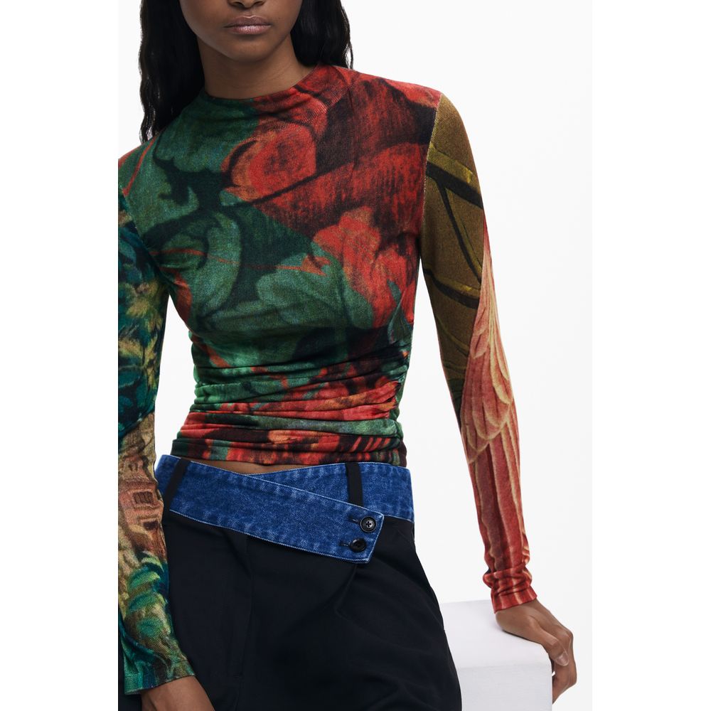 Green Viscose Sweater - ventzia