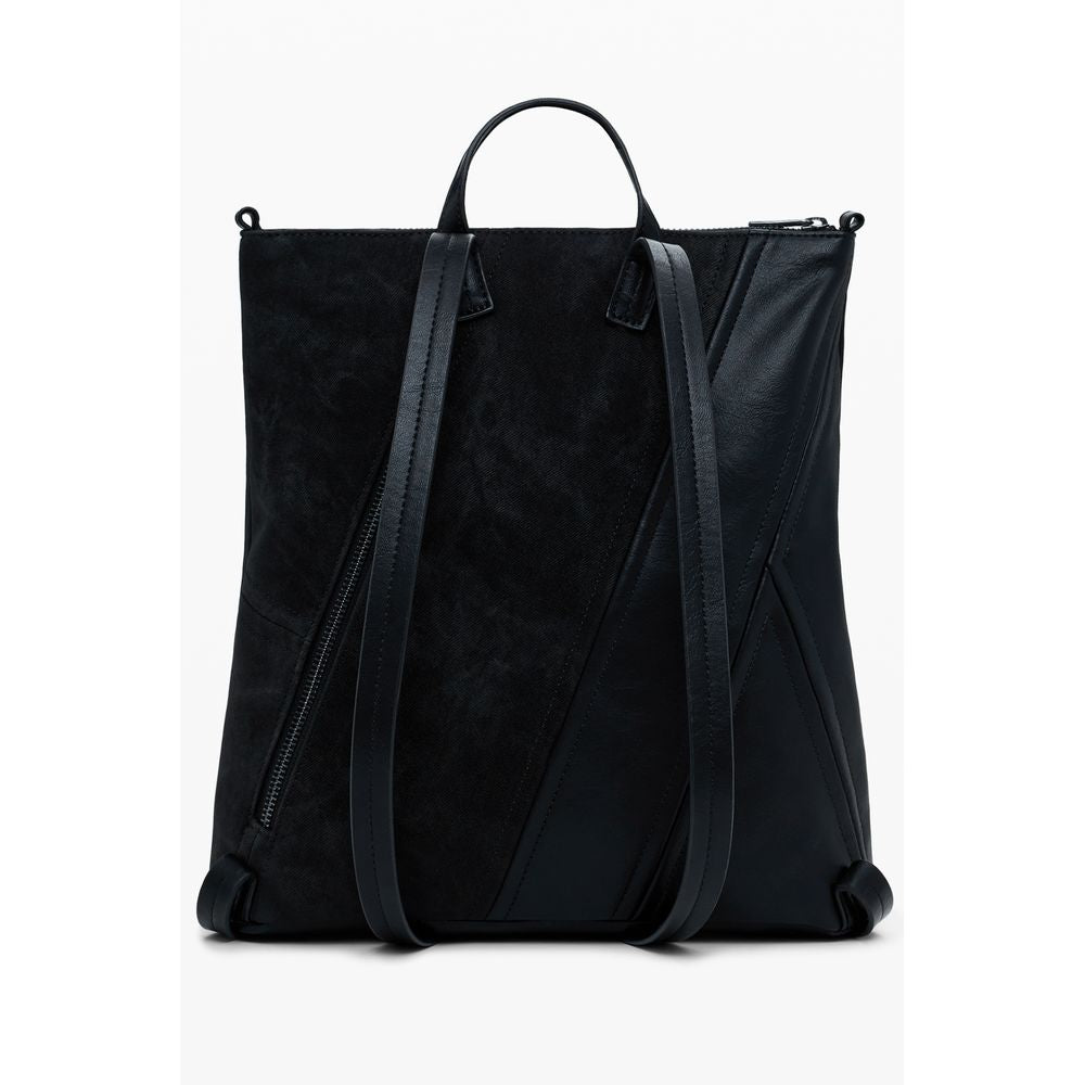 Black Polyethylene Backpack