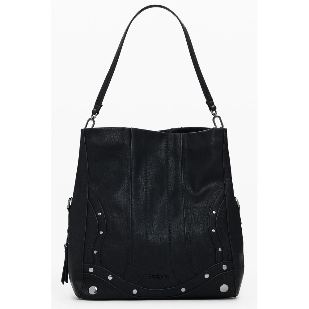 Black Polyethylene Handbag