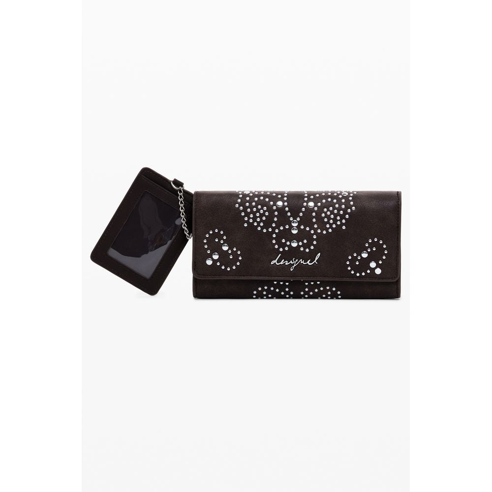 Marrone Poliuretano Women Wallet - ventzia