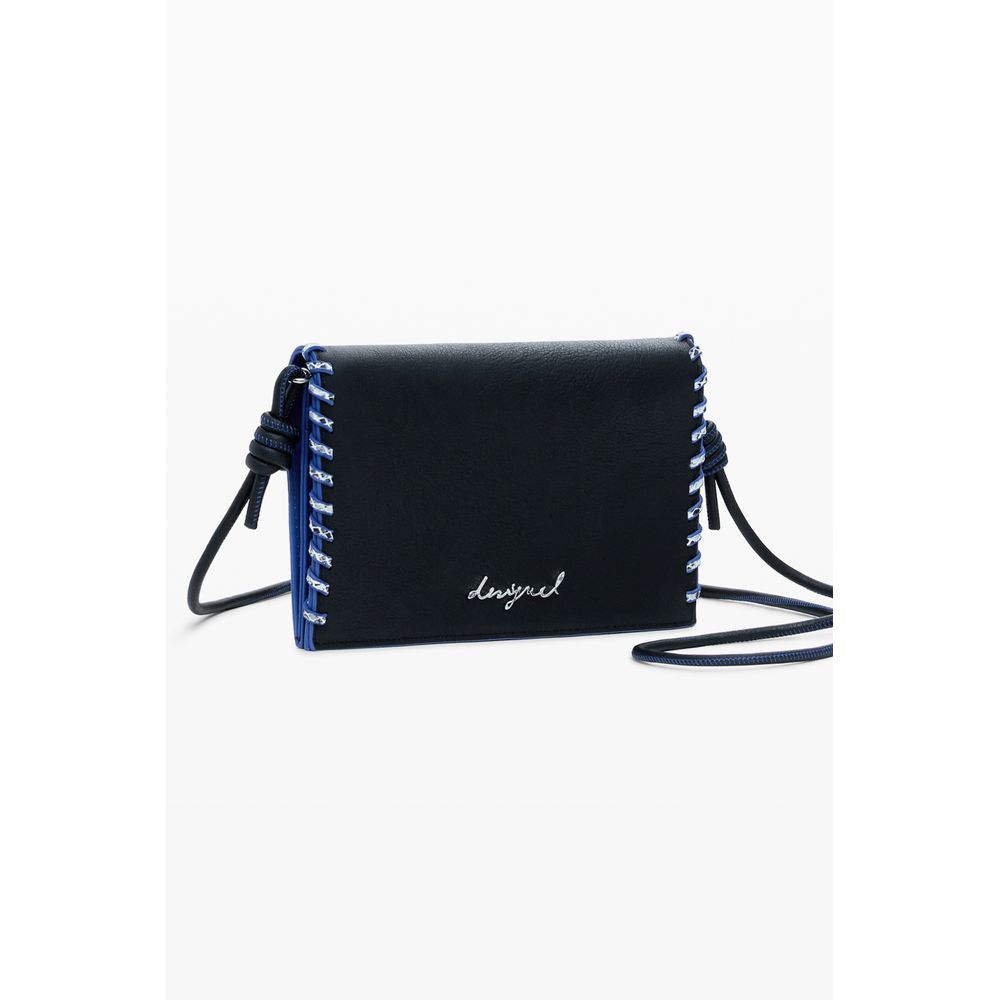 Nero Poliuretano Women Wallet - ventzia