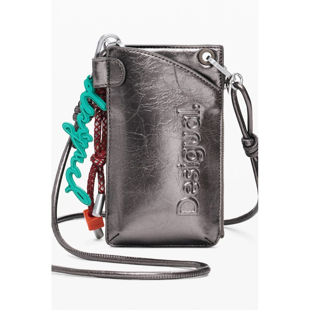 Bronze Polyethylene Women Wallet - ventzia