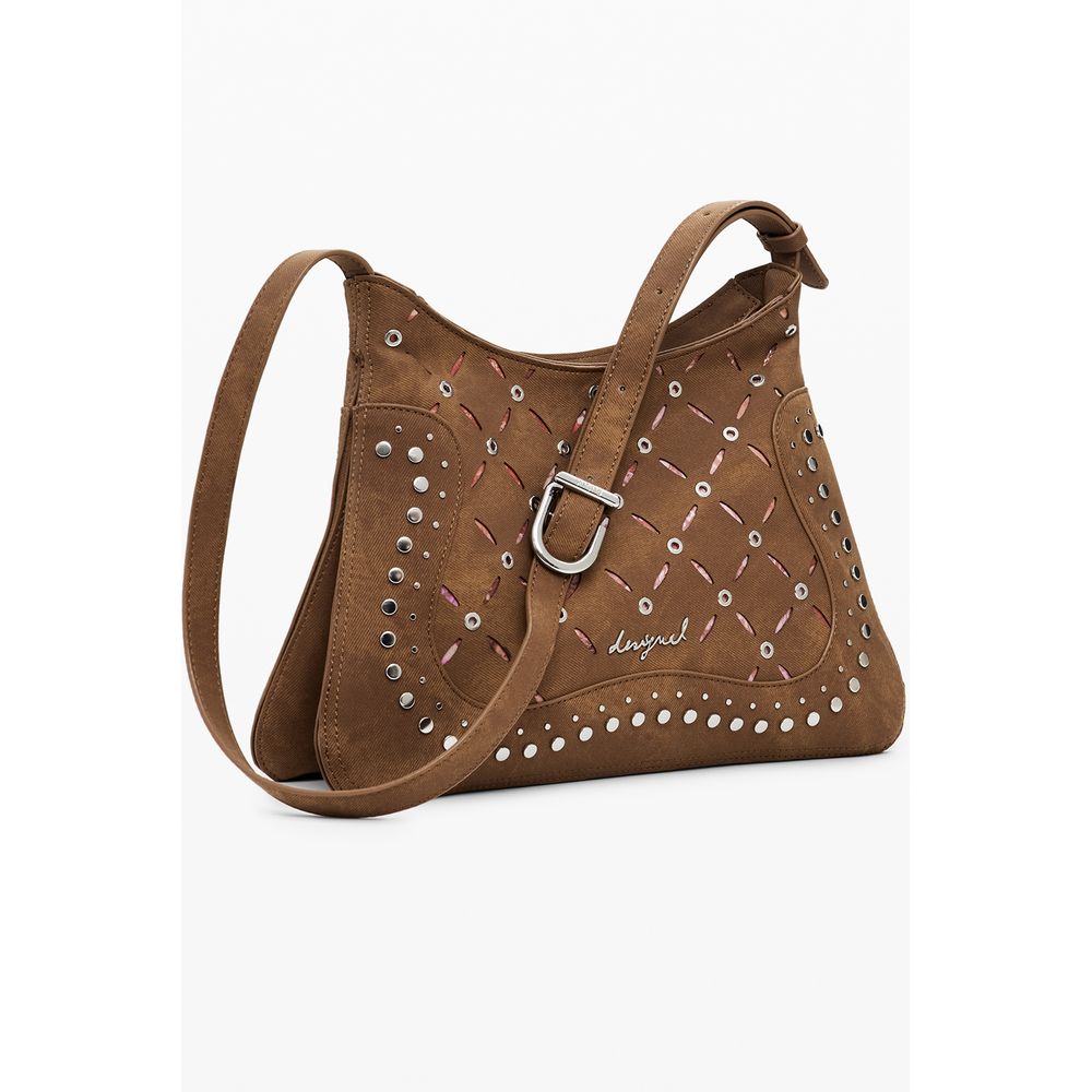 Marrone Poliuretano Women Backpack - ventzia