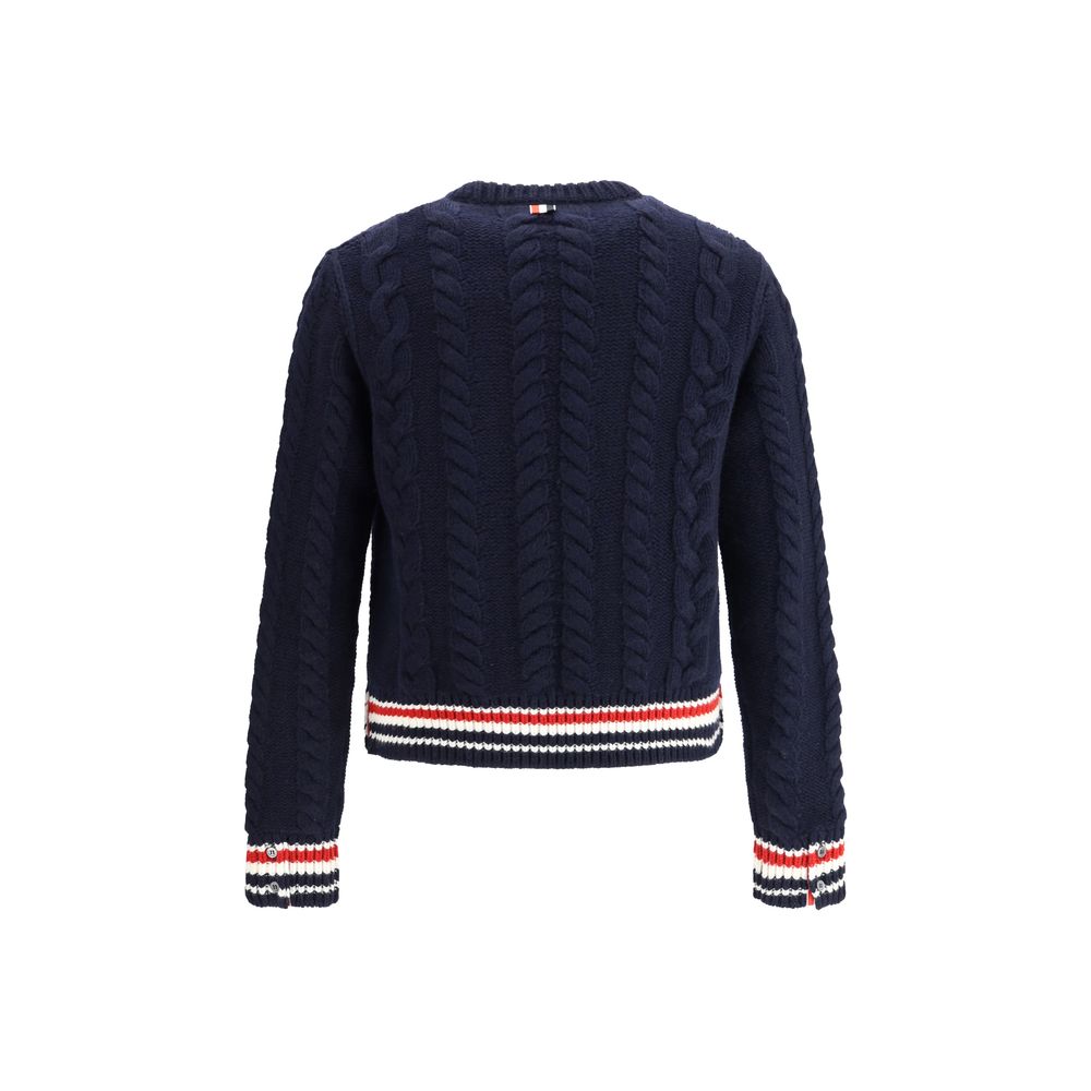 Blue Fleece Wool Sweatshirt - ventzia