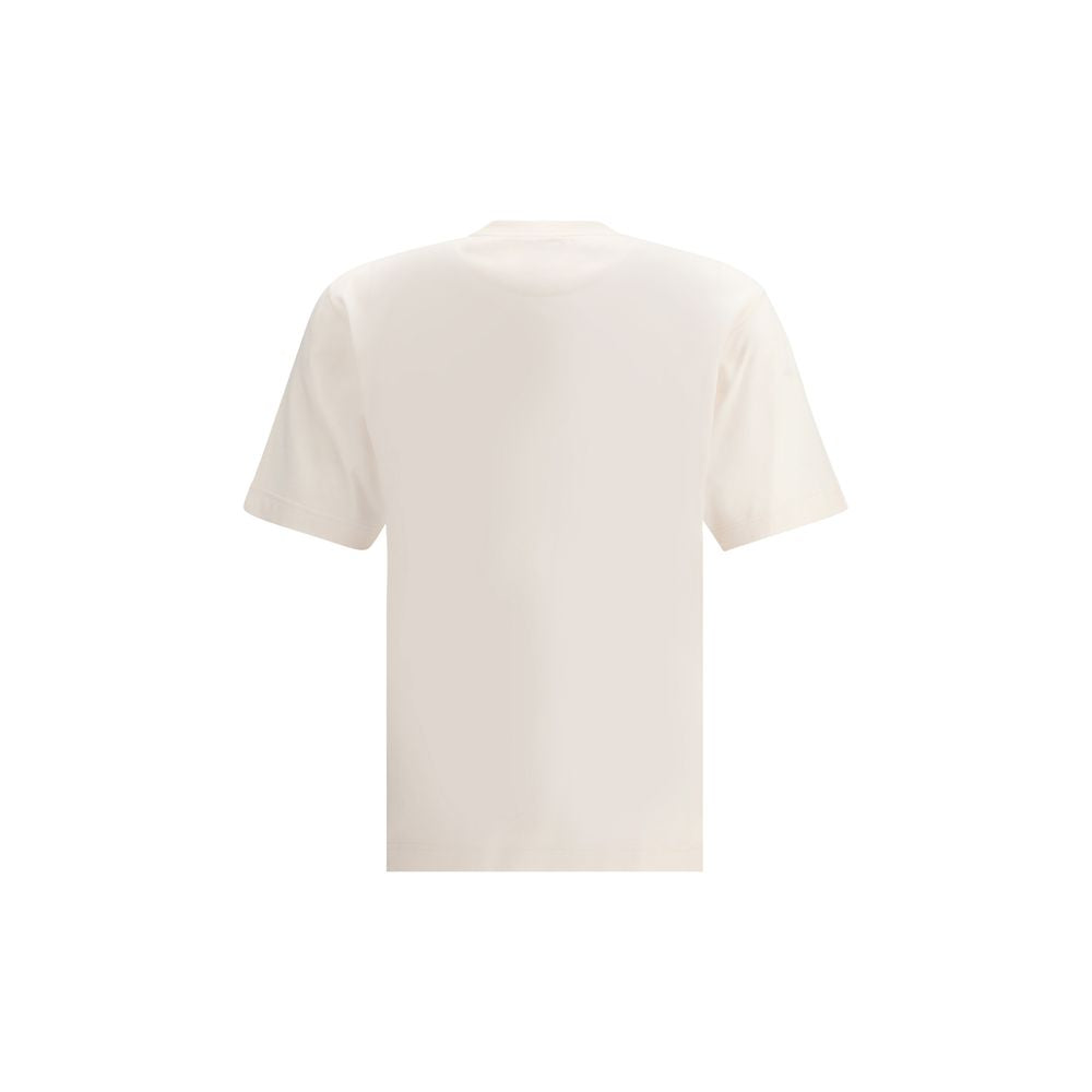 White Cotton T-Shirt - ventzia