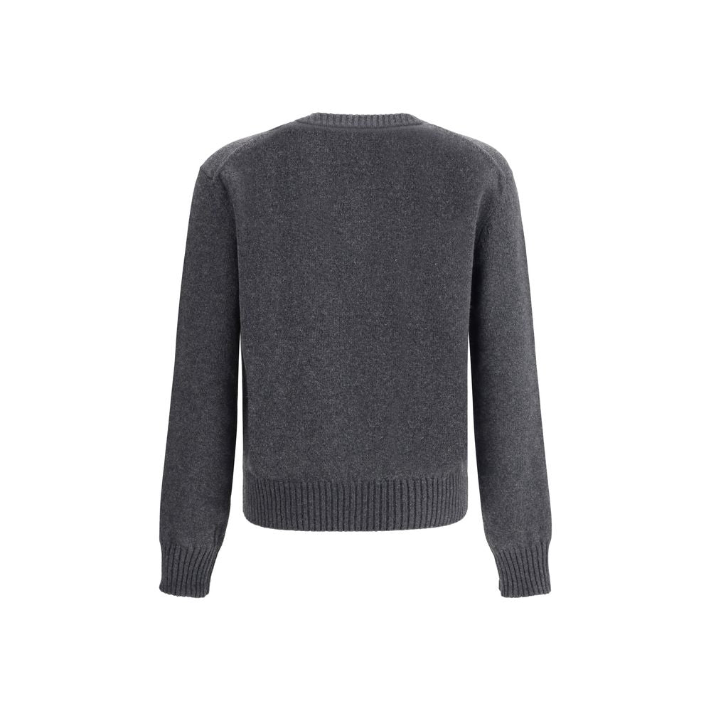 Gray Cashmere Cardigan - ventzia