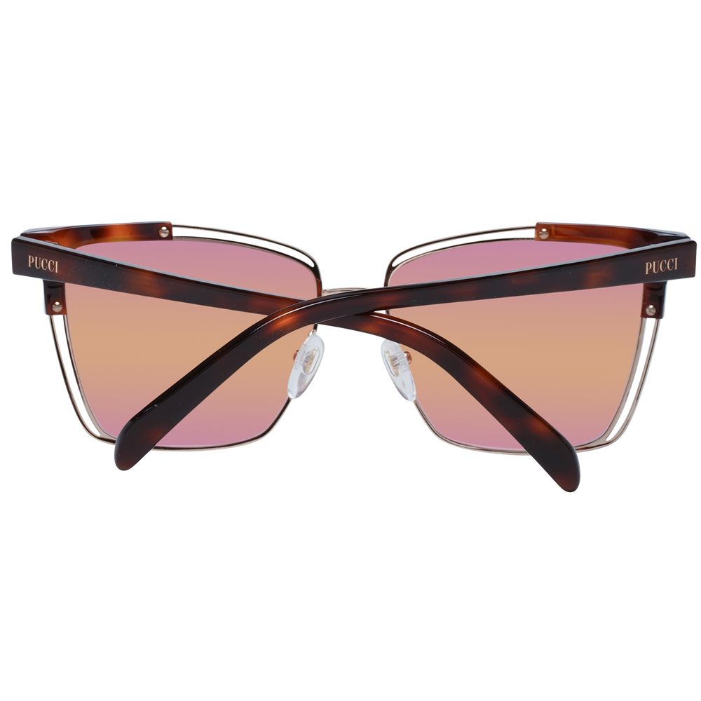 Brown Acetate & Metal Sunglasses - ventzia