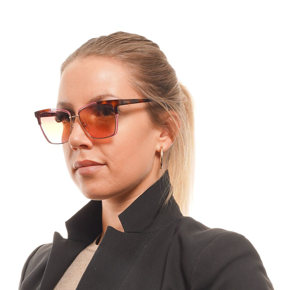 Brown Acetate & Metal Sunglasses - ventzia