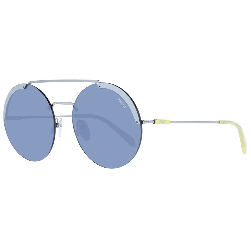 Gray Metal Sunglasses - ventzia