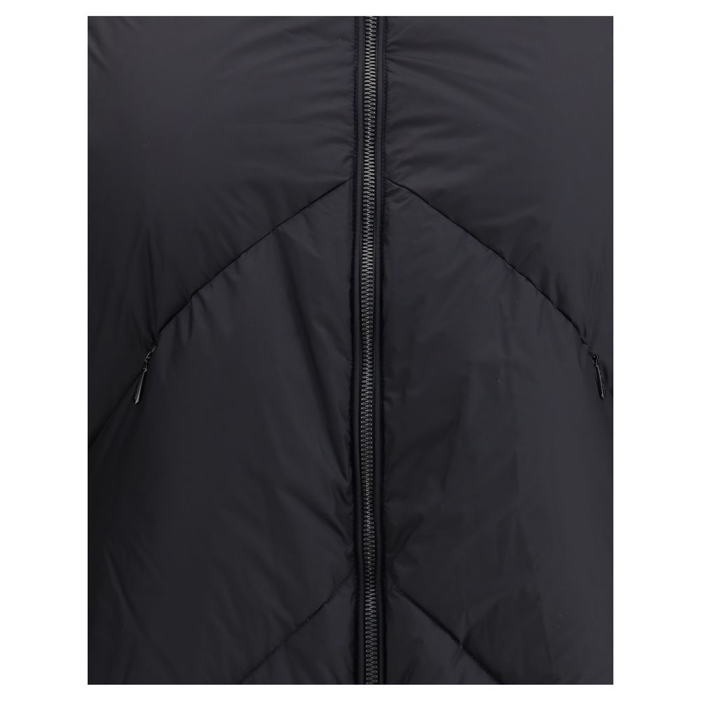 Black Polyamide Shell Jacket - ventzia