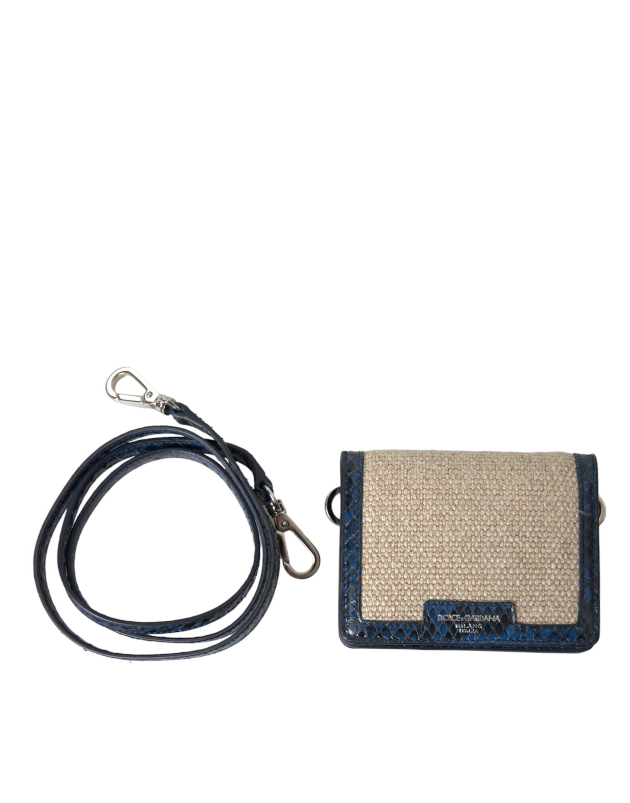 Beige Raffia Blue Leather Trim Mini Shoulder Purse Crossbody Bag - ventzia