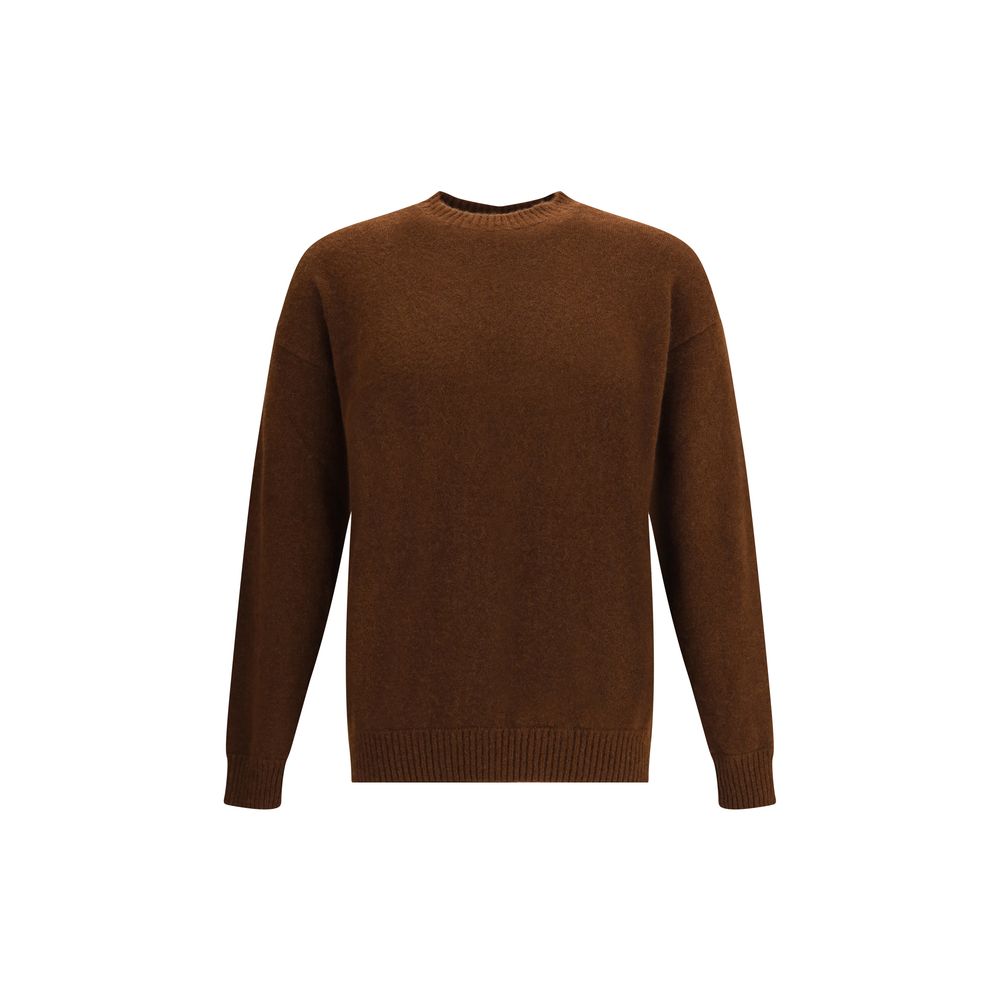 Brown Cashmere Cashmere Sweater - ventzia