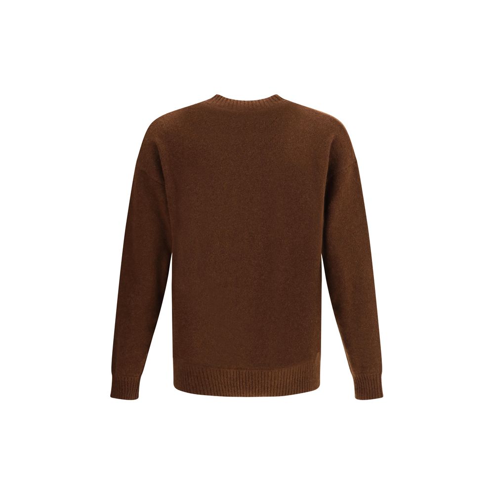 Brown Cashmere Cashmere Sweater - ventzia
