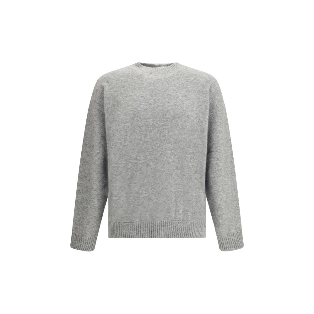 Gray Cashmere Cashmere Sweater - ventzia