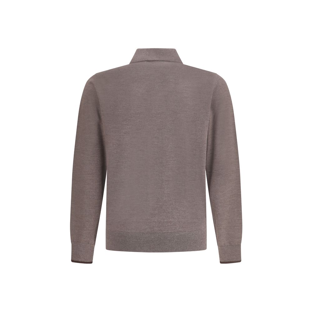 Gray Wool Sweatshirt - ventzia