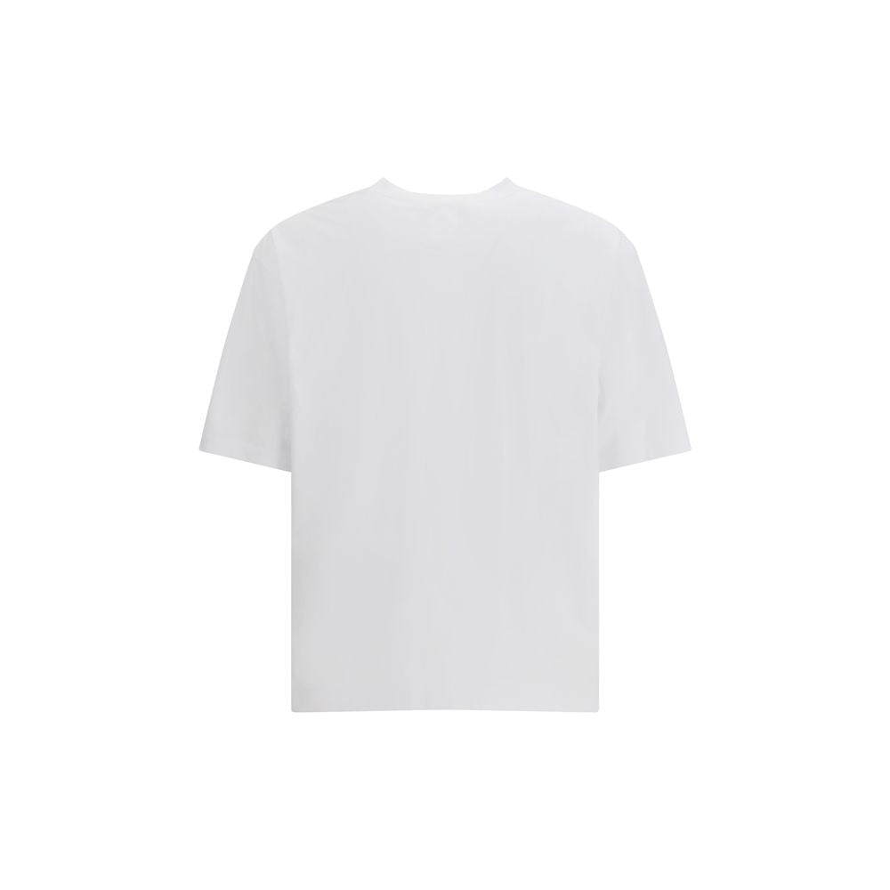 White Cotton T-Shirt - ventzia