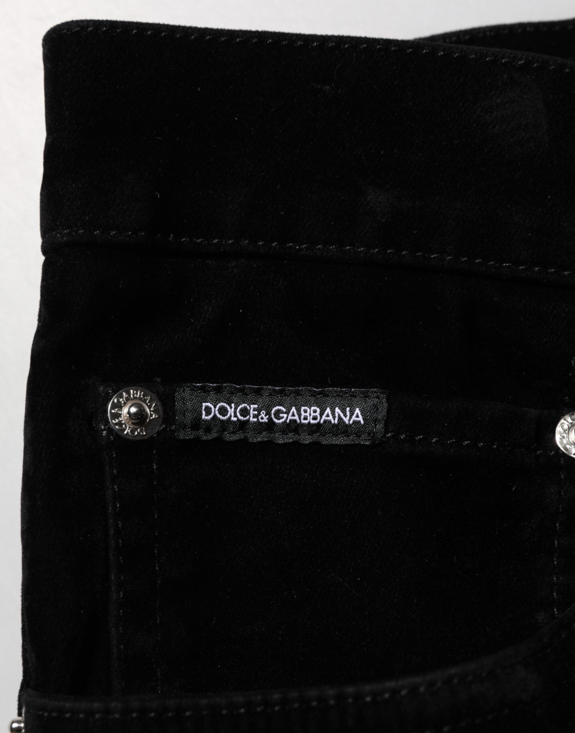 Black Cotton Slim Fit Denim Trouser Jeans - ventzia