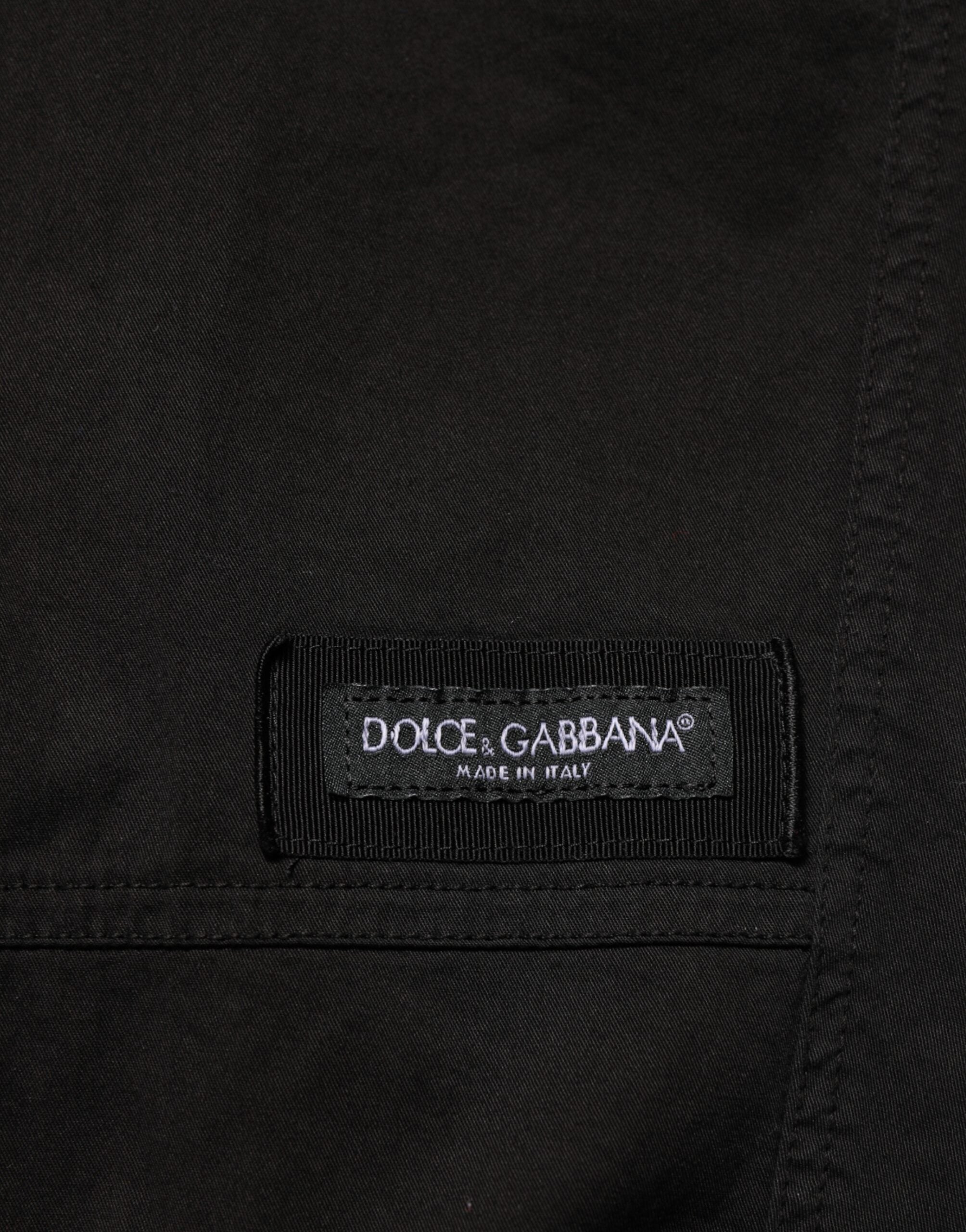 Black Cotton Cargo Jogger Sweatpants Pants - ventzia