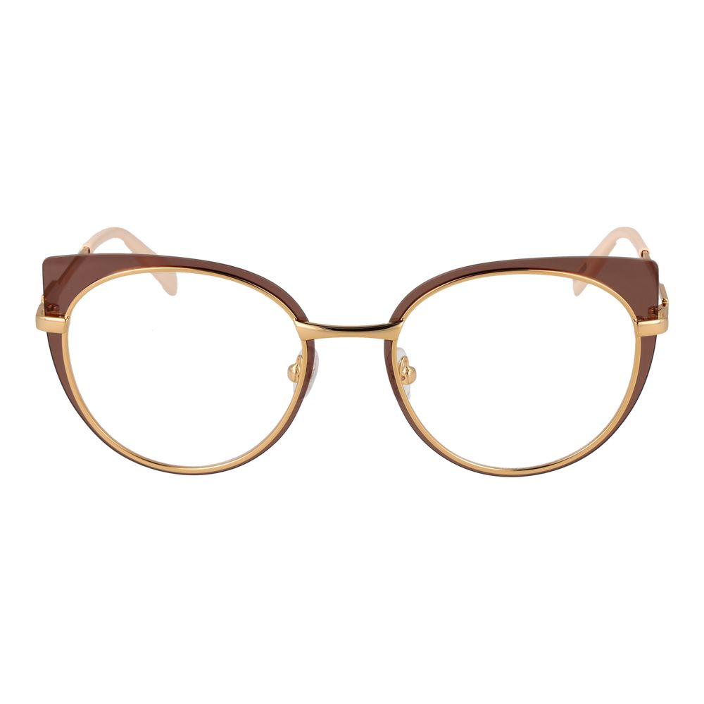 Brown Metal Glasses (Frames) - ventzia