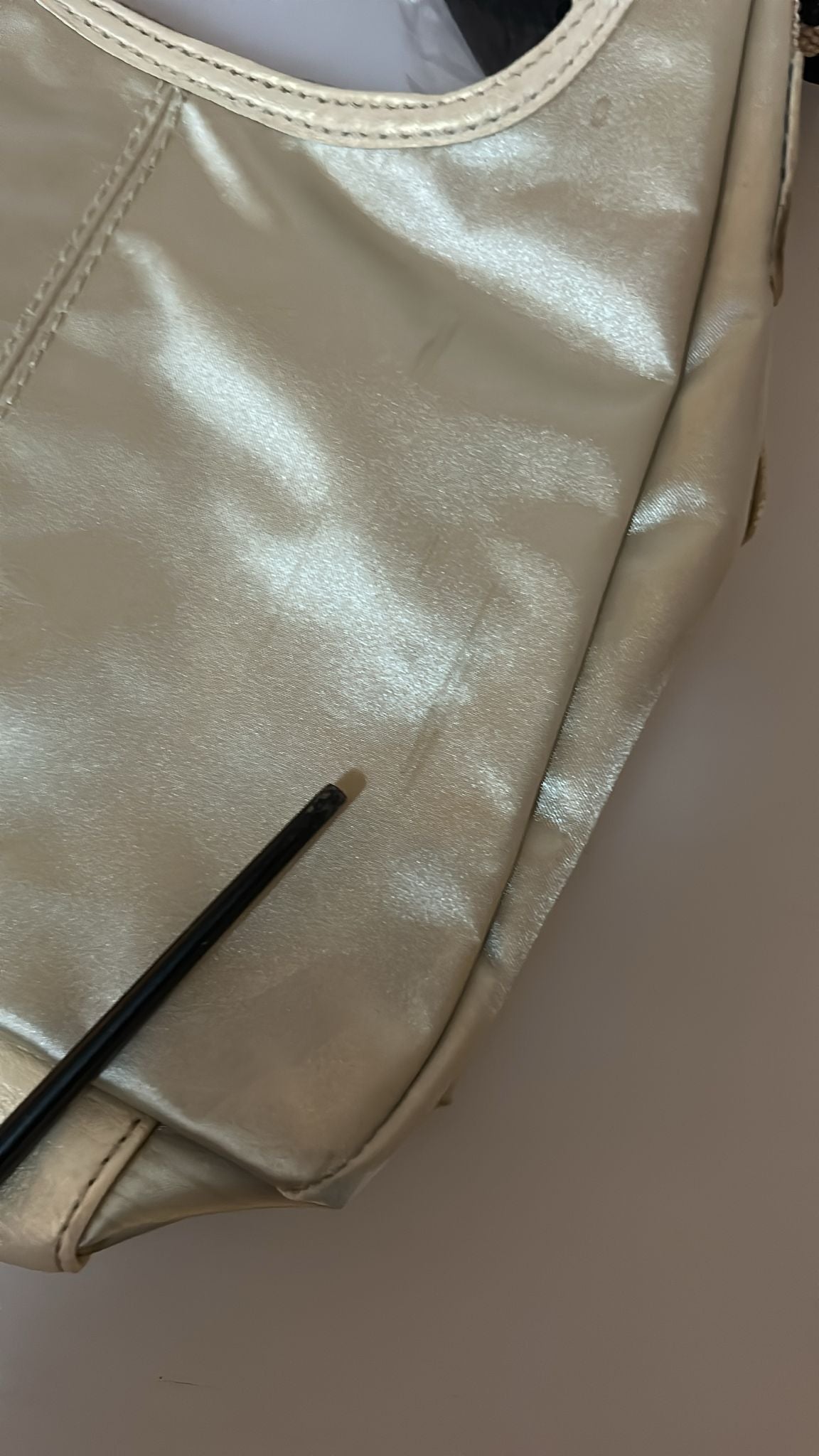 White Shoulder Crossbody Sling Fabric Purse - ventzia