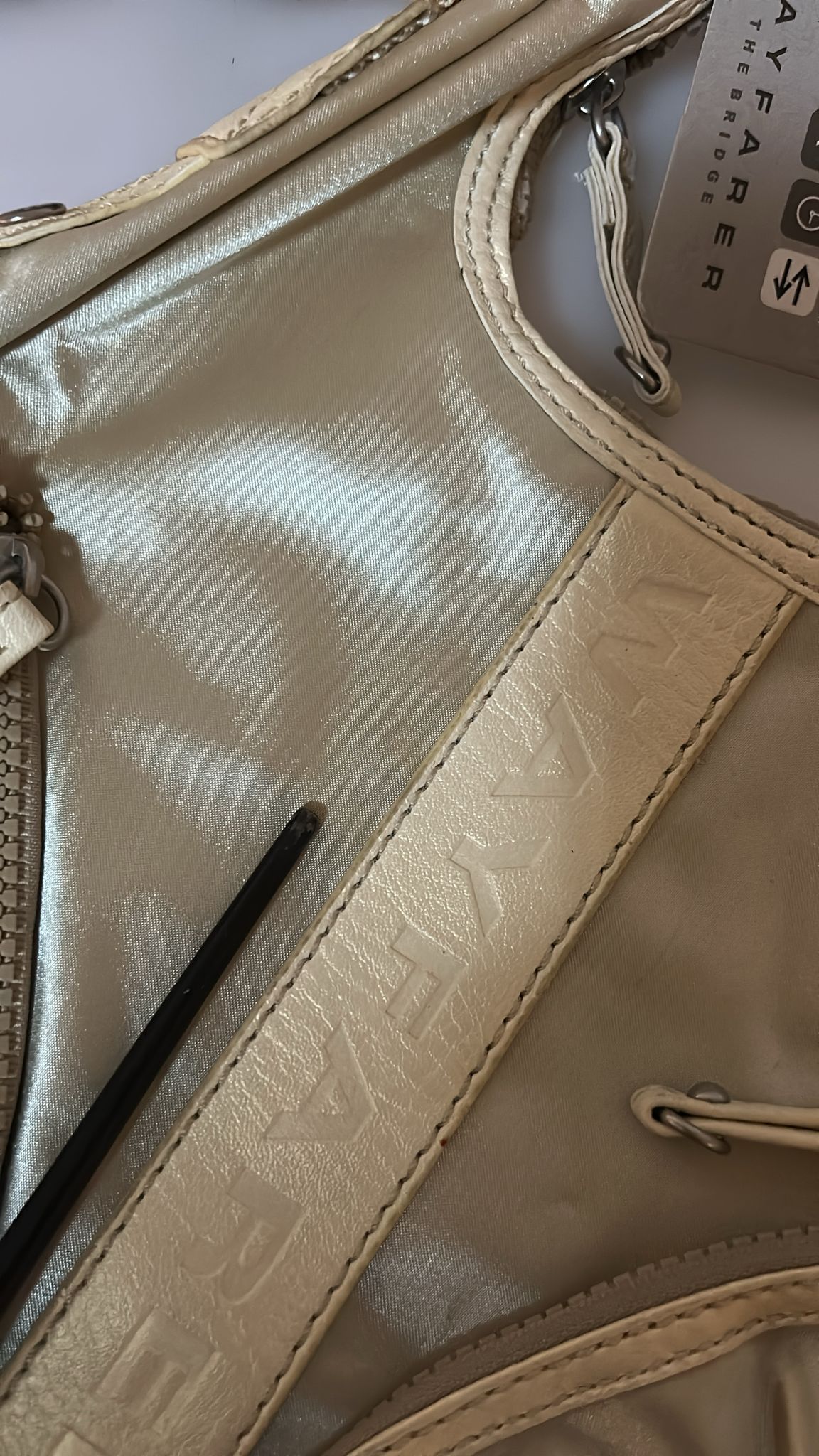 White Shoulder Crossbody Sling Fabric Purse - ventzia
