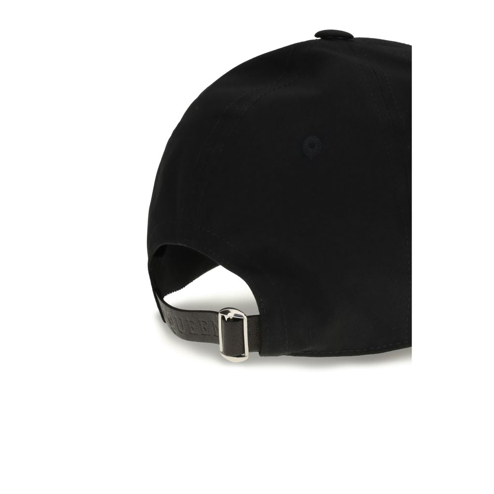 Black Cotton Cap (Baseball Hat) - ventzia