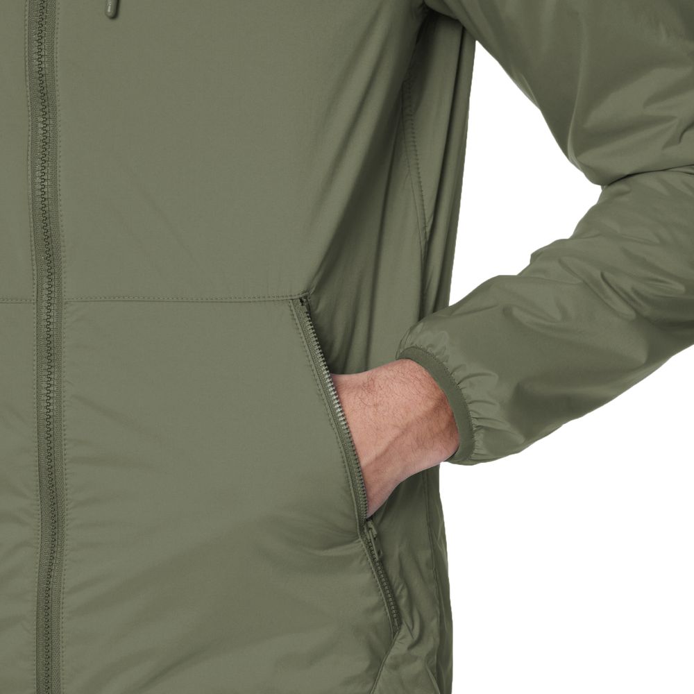 Green Polyamide Jacket - ventzia