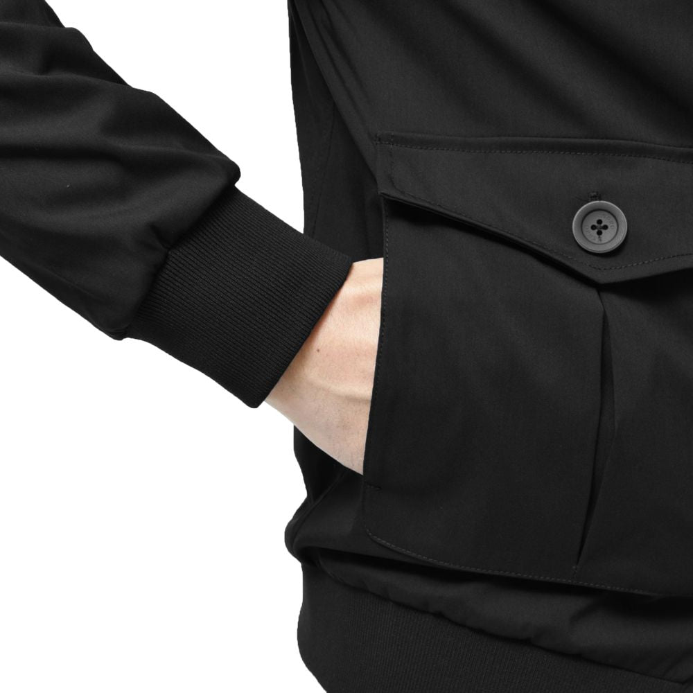 Black Wool Jacket - ventzia
