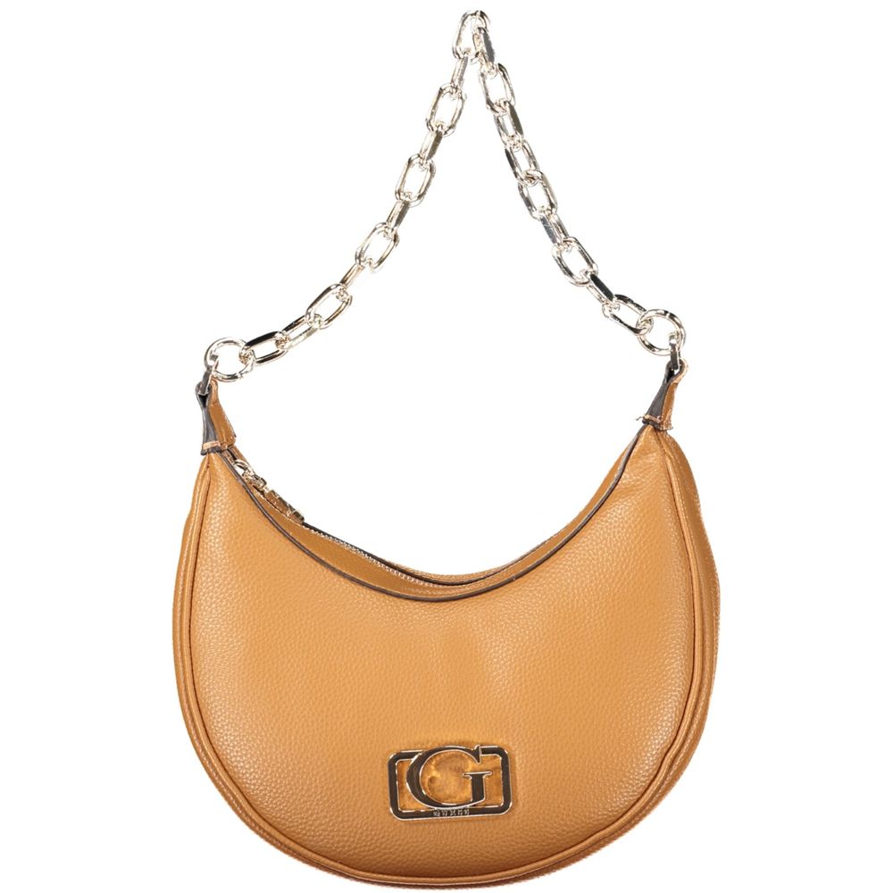 Marrone Poliuretano Women Handbag - ventzia