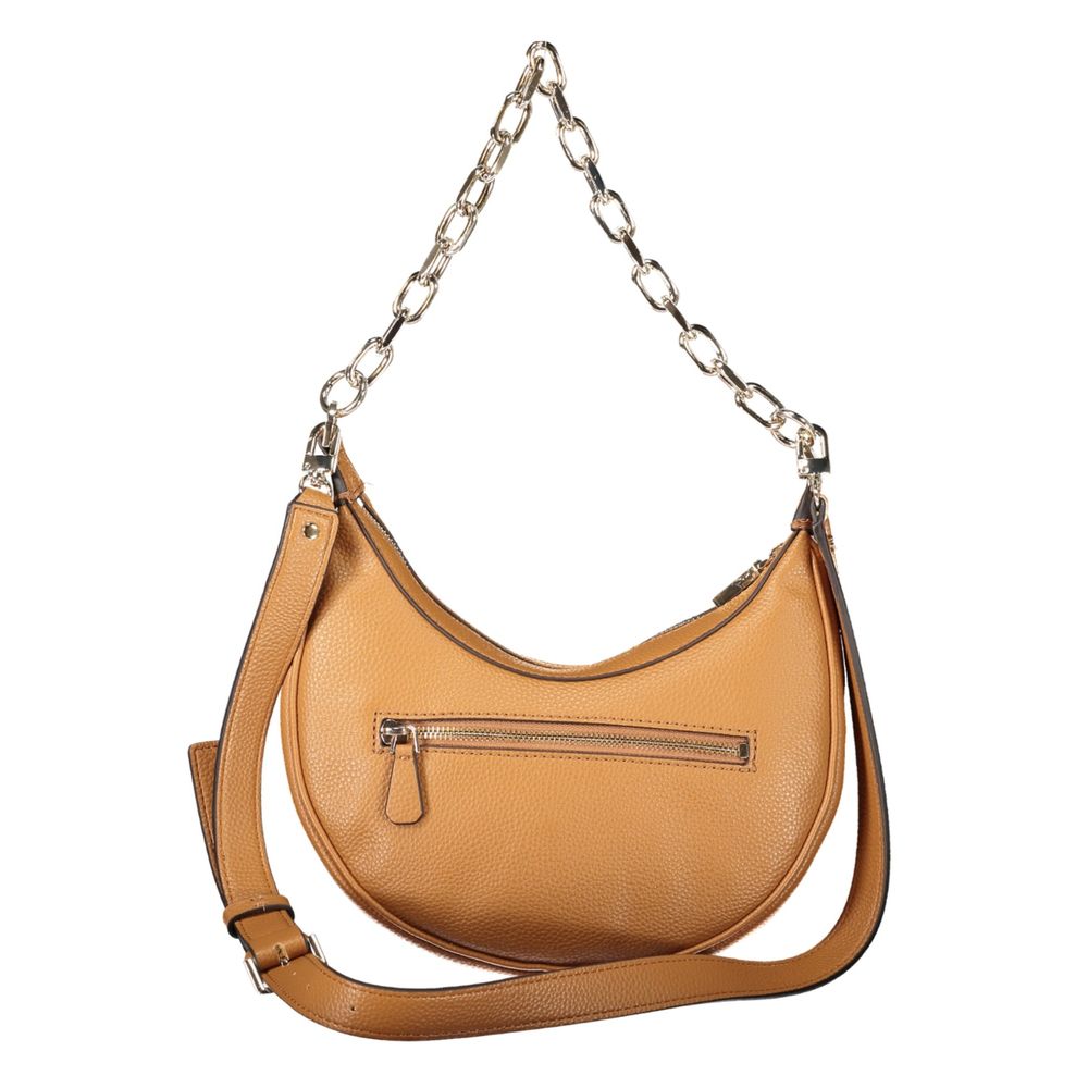 Marrone Poliuretano Women Handbag - ventzia