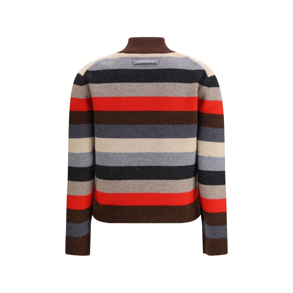 Merino Wool Turtleneck Sweater - ventzia