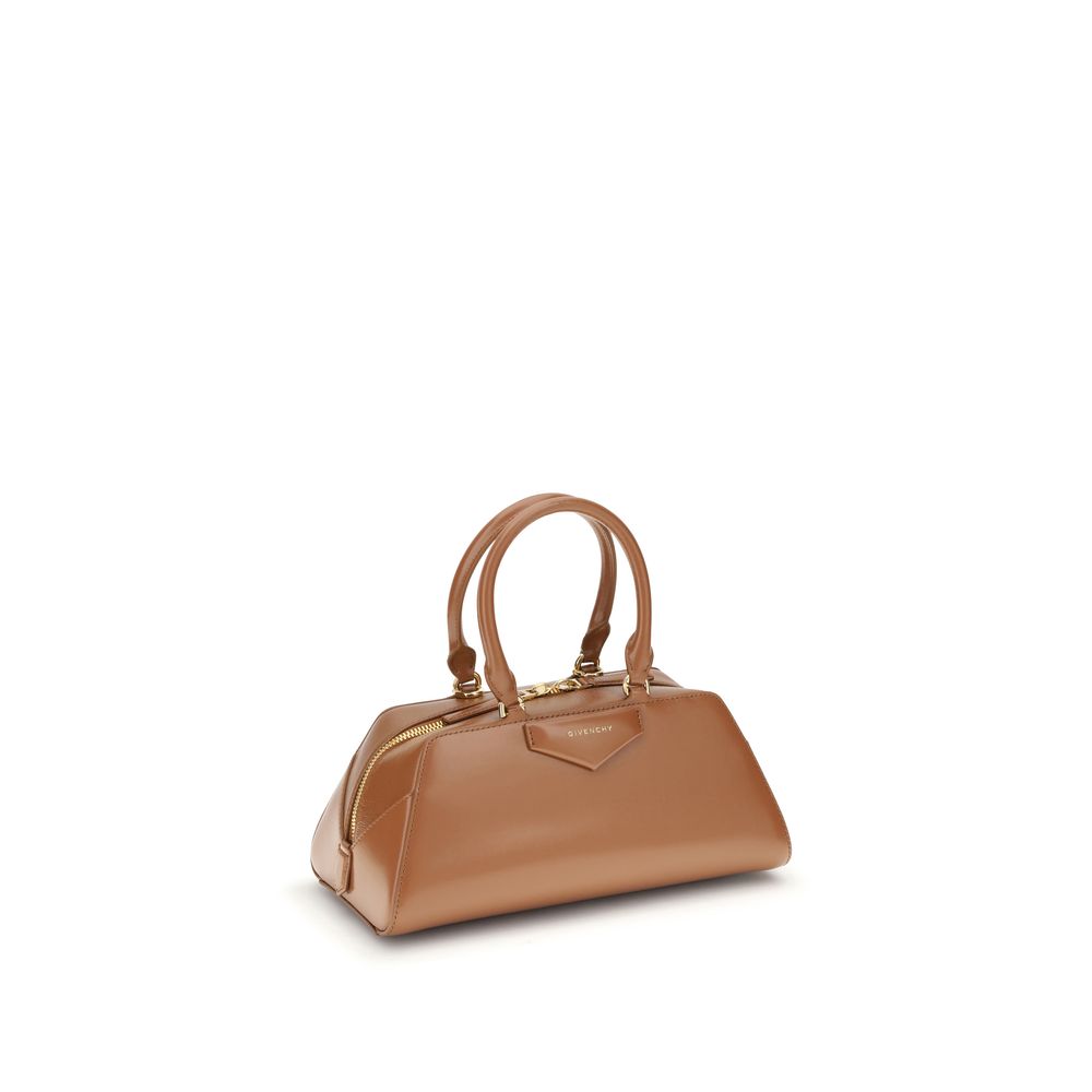 Brown Calf Leather Bos Taurus Handbag - ventzia