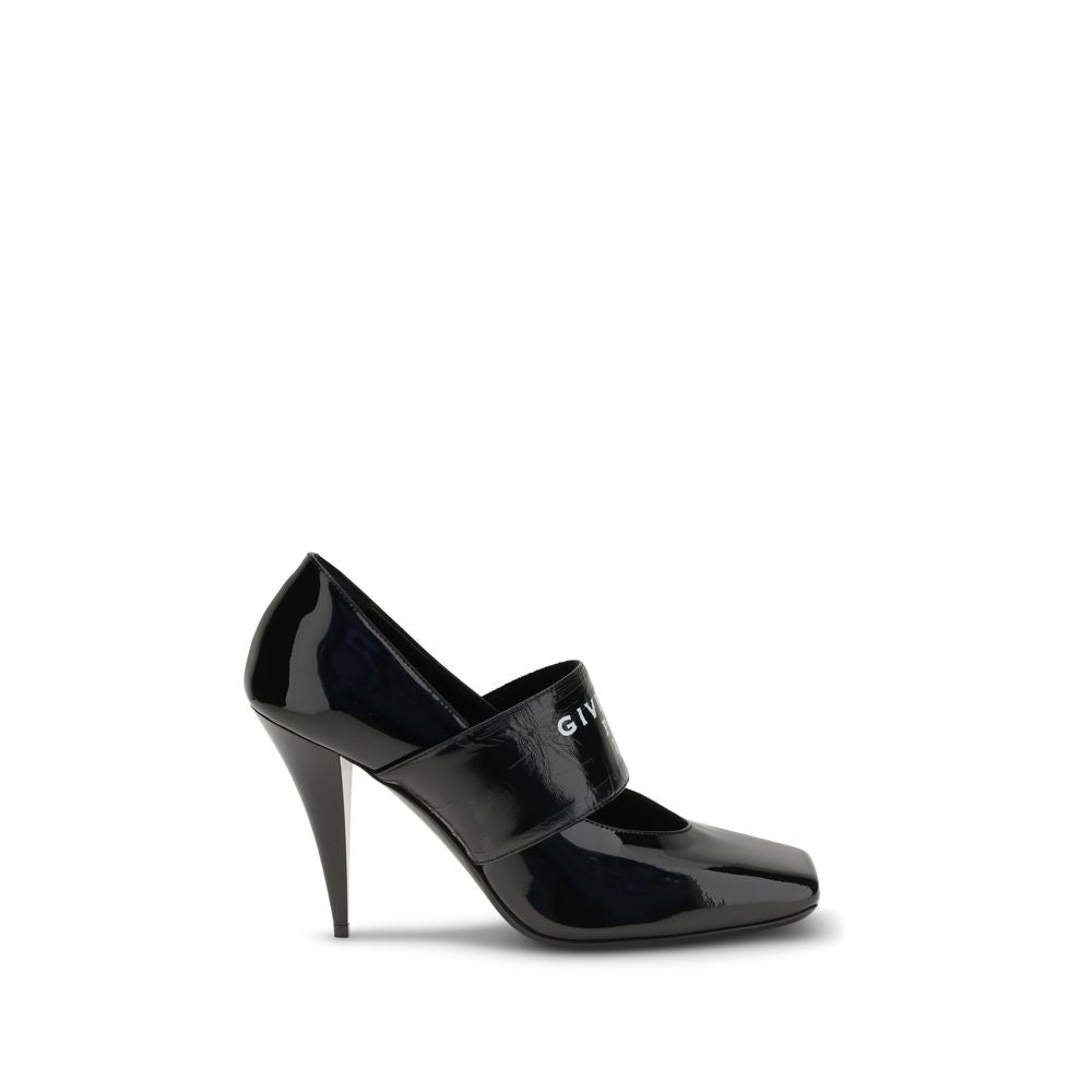 Black Calf Leather Bos Taurus High Heel Pumps - ventzia