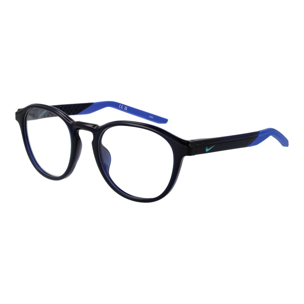 Blue Stainless Steel Glasses (Frames) - ventzia