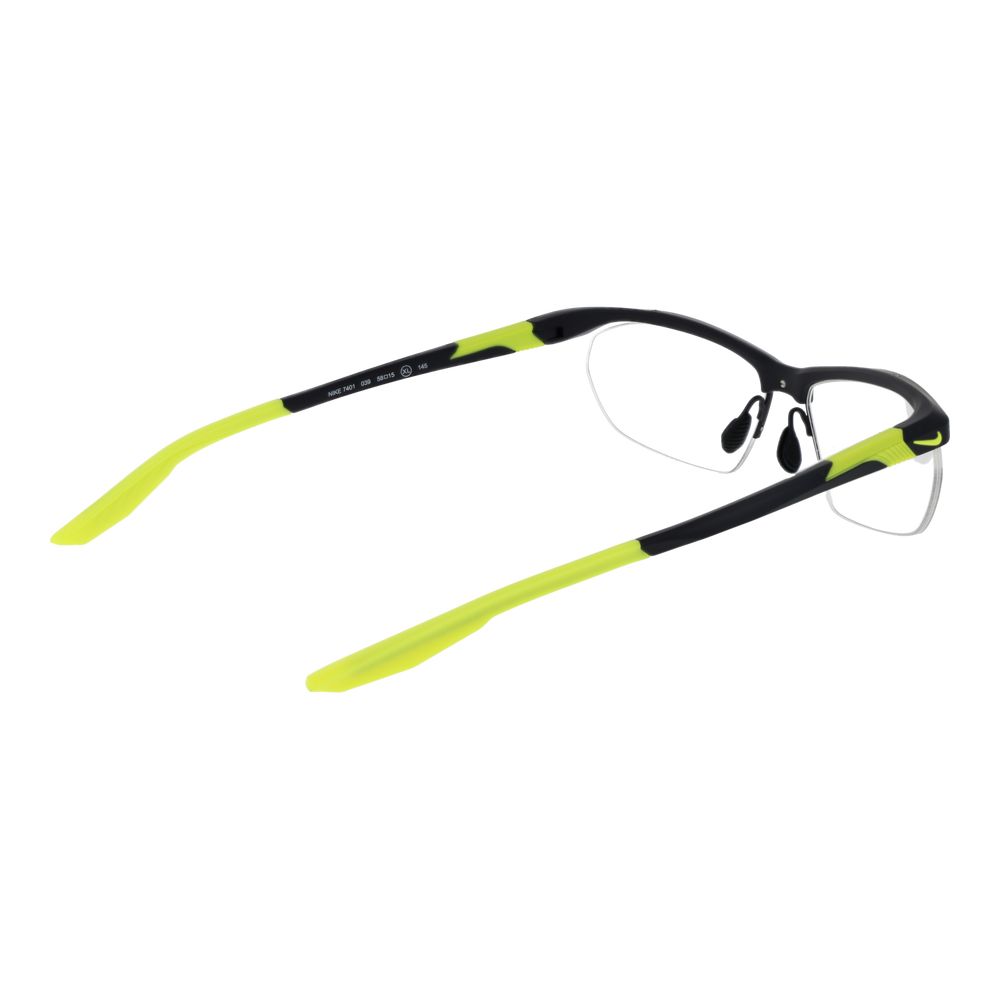 Gray Stainless Steel Glasses (Frames) - ventzia