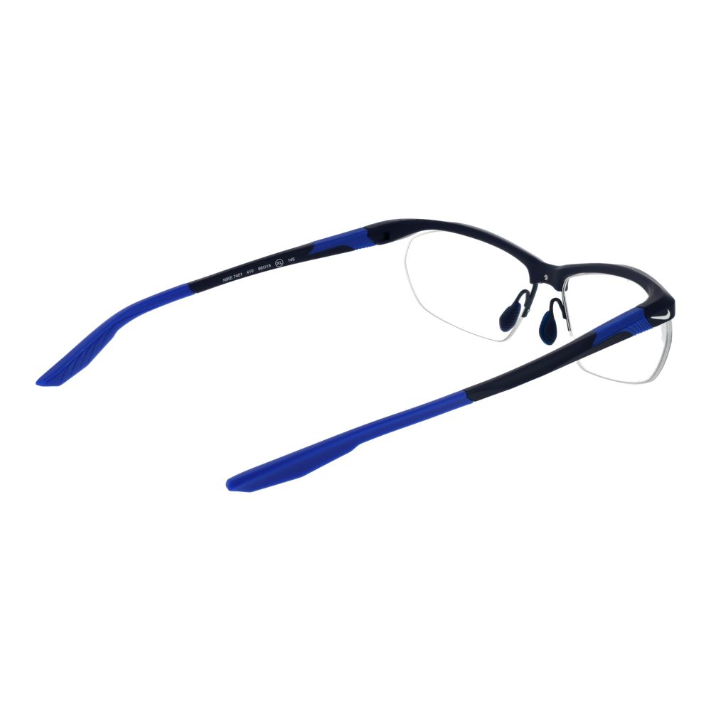 Blue Stainless Steel Glasses (Frames) - ventzia