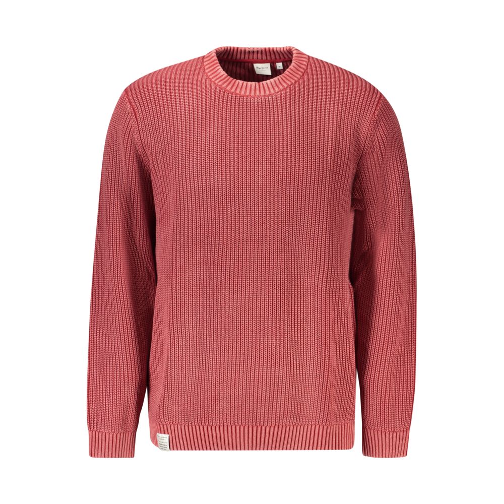 Rosso Cotton Men's Sweater - ventzia