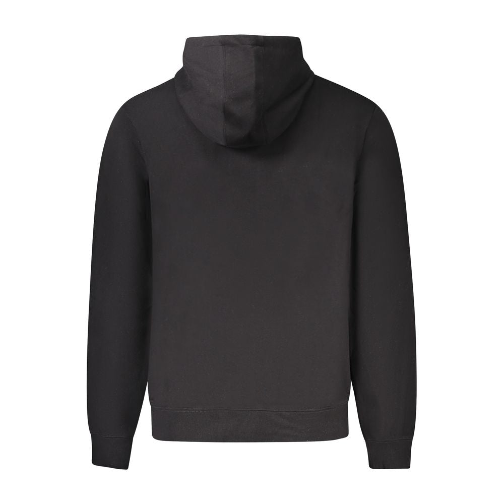 Black Organic Cotton Men's Hoodie - ventzia
