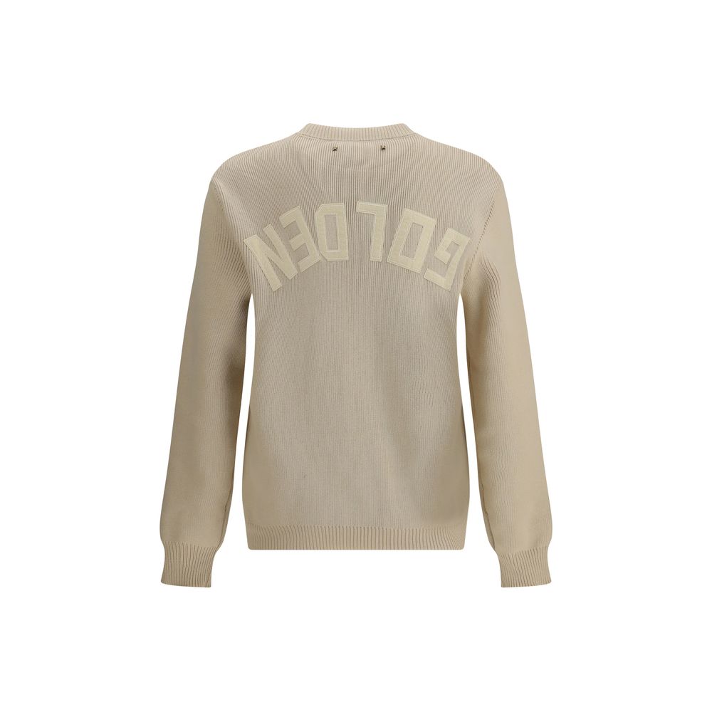 Beige Cotton Sweatshirt - ventzia