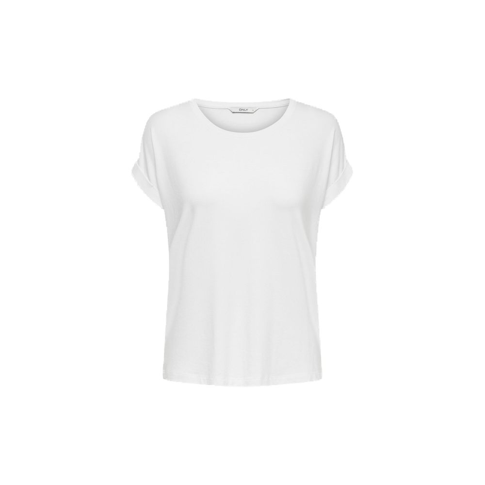 White Polyester T-Shirt - ventzia