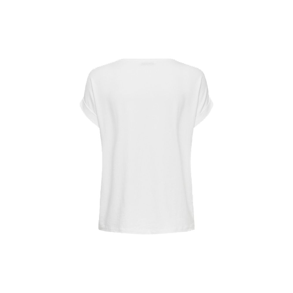 White Polyester T-Shirt - ventzia
