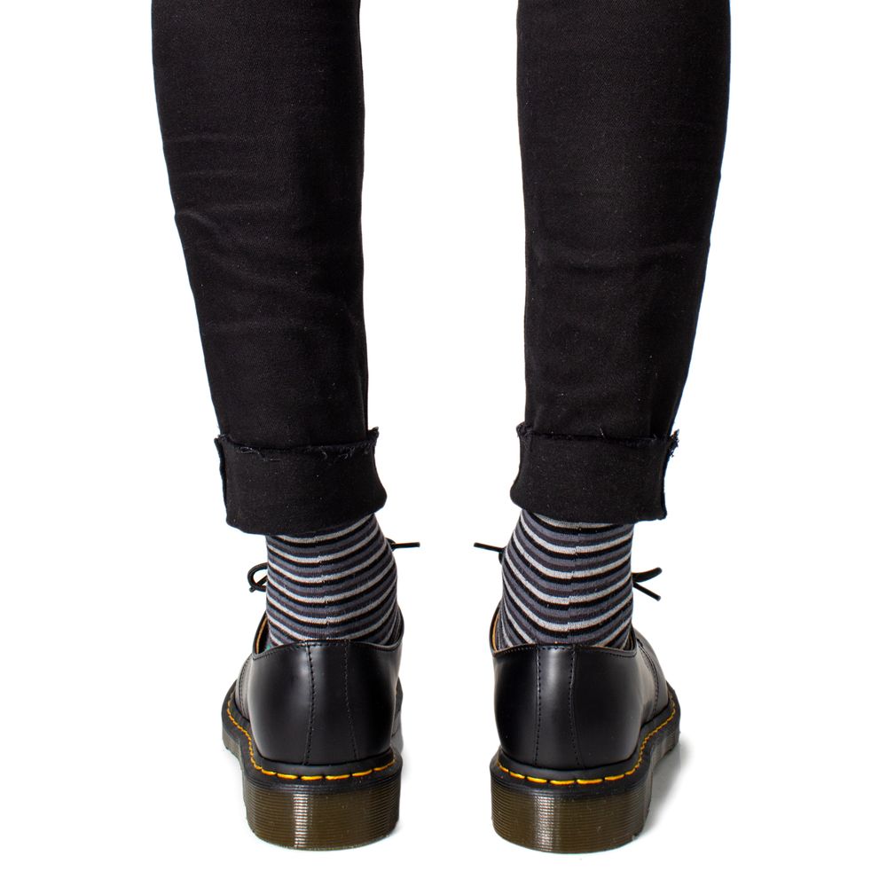 Black Leather Oxfords And Derbies - ventzia