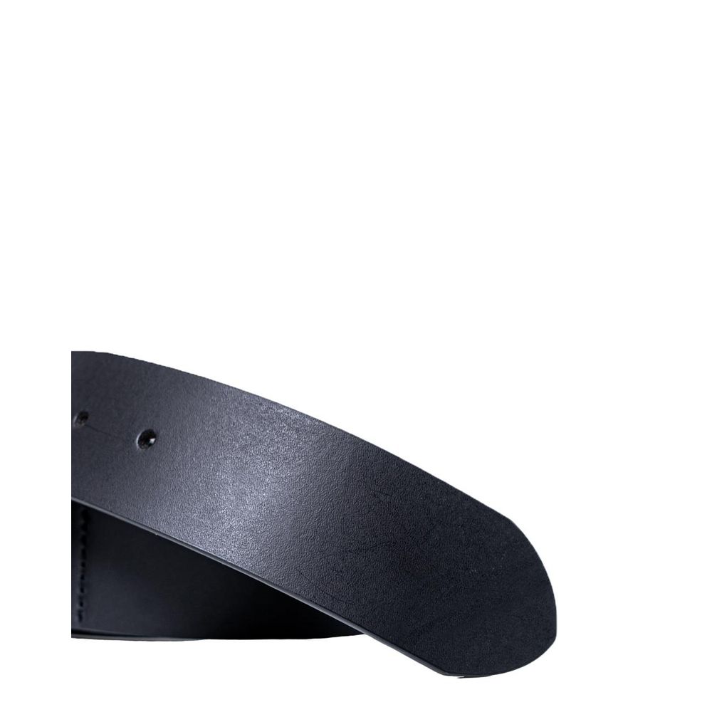 Black Leather Regular Belt