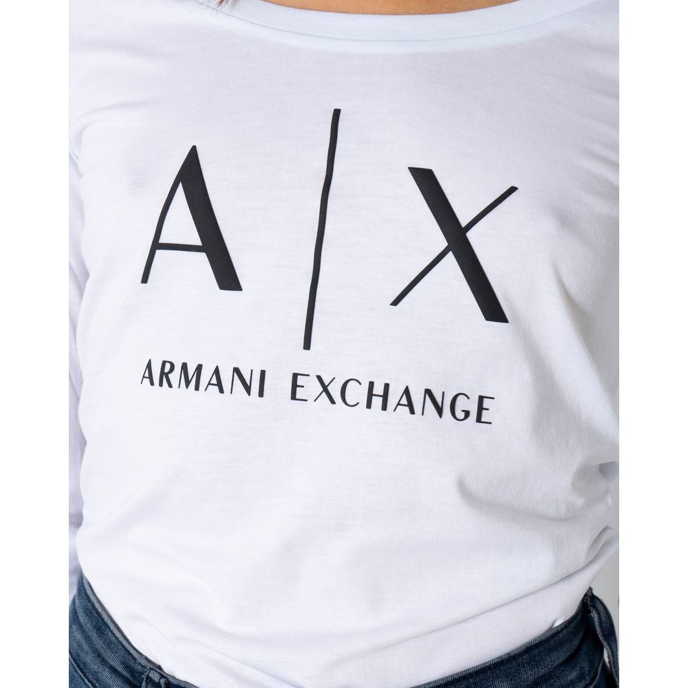White Cotton Long Sleeve T-Shirt - ventzia